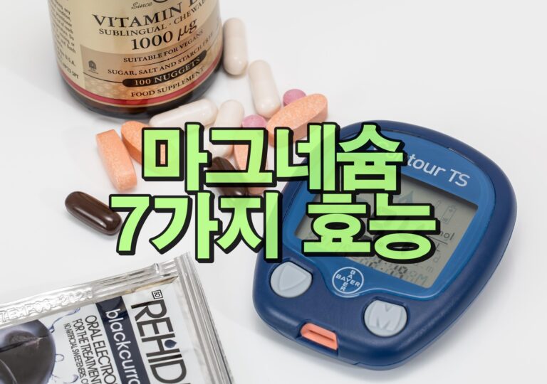 마그네슘 효능
